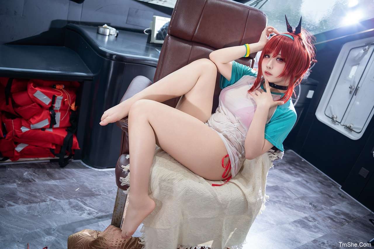 「贞子蜜桃」COS素材 – 拉毗泳装(50P/1V/1.60GB)-猫萌