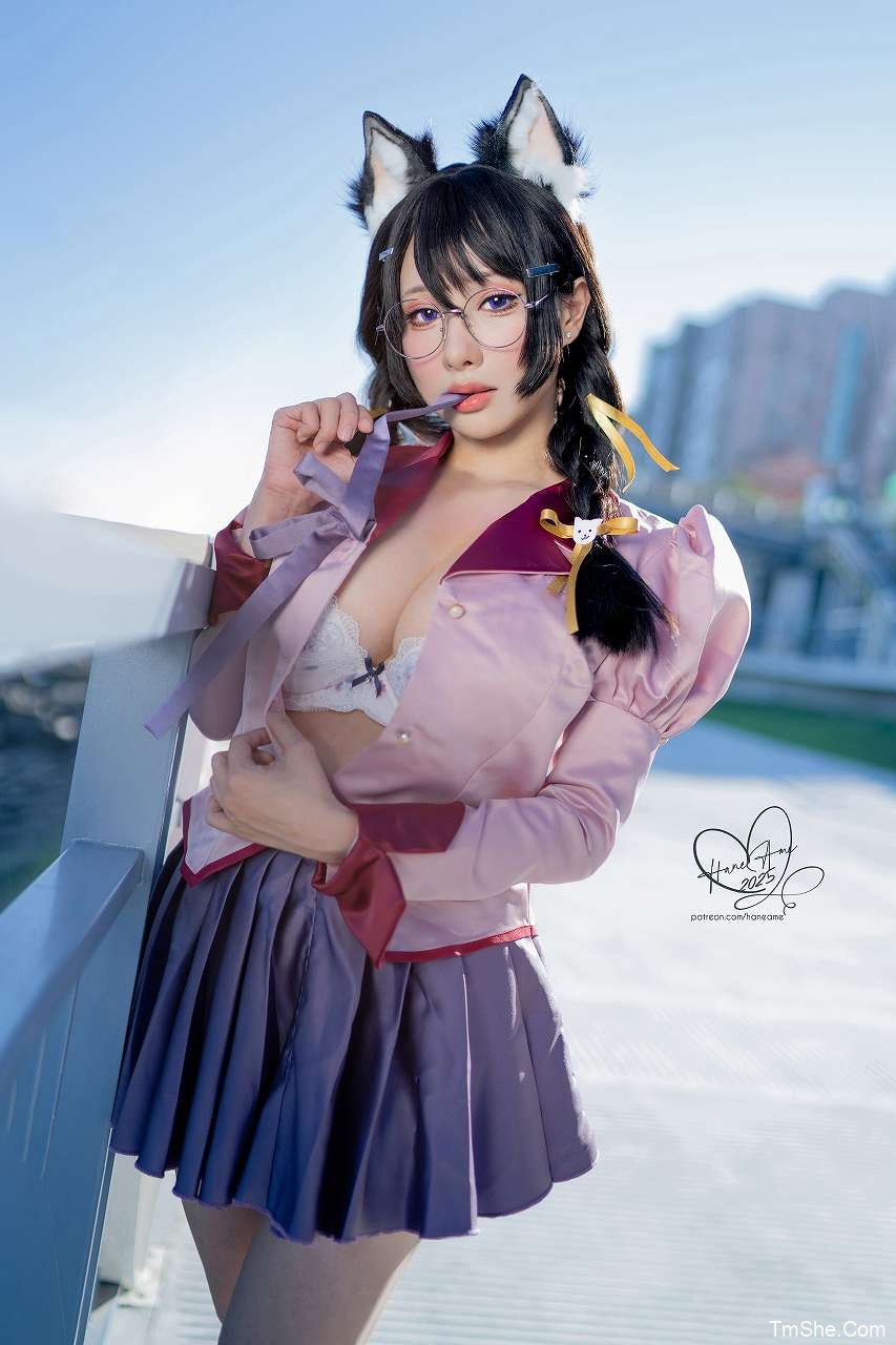 「雨波_HaneAme」?Bakemonogatari HaneKawa Tsubasa(44P/253MB)-猫萌