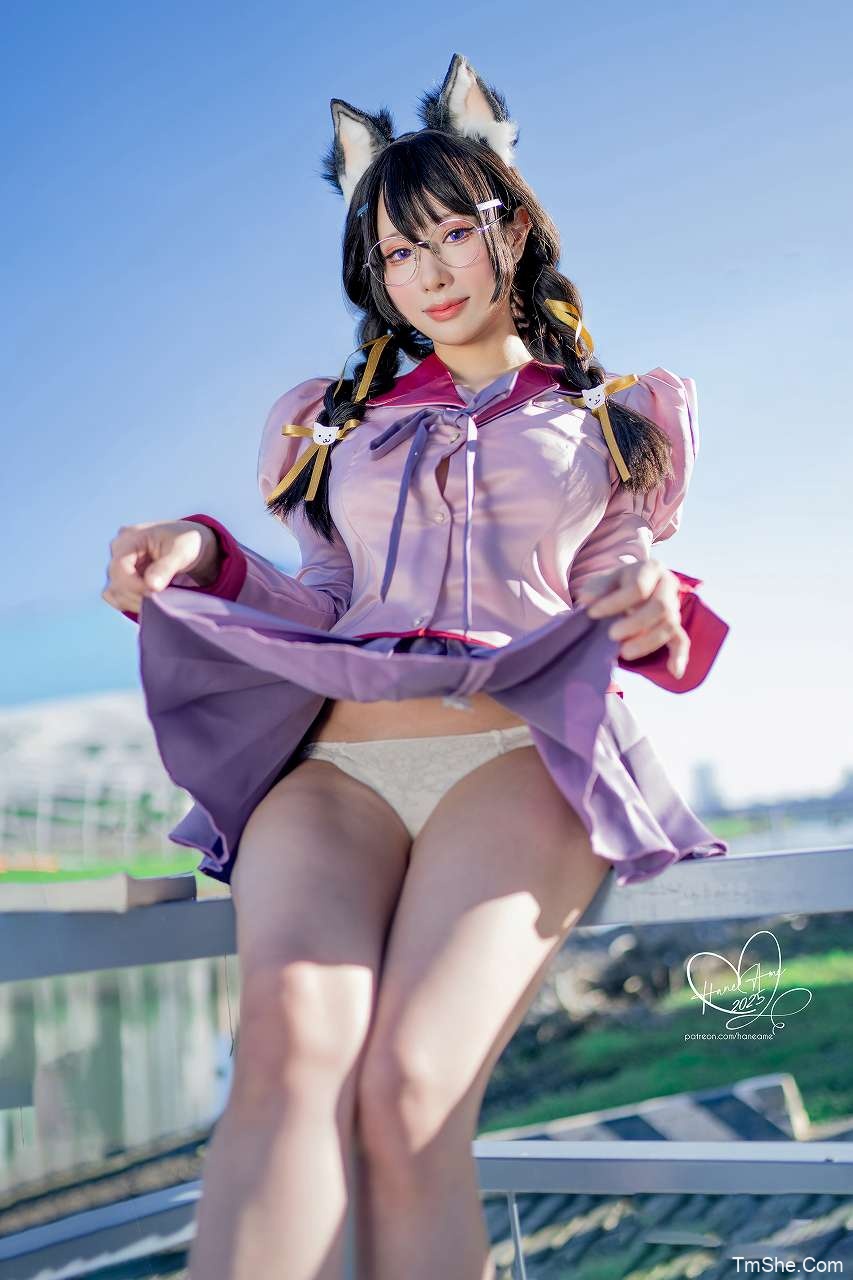 「雨波_HaneAme」?Bakemonogatari HaneKawa Tsubasa(44P/253MB)-猫萌