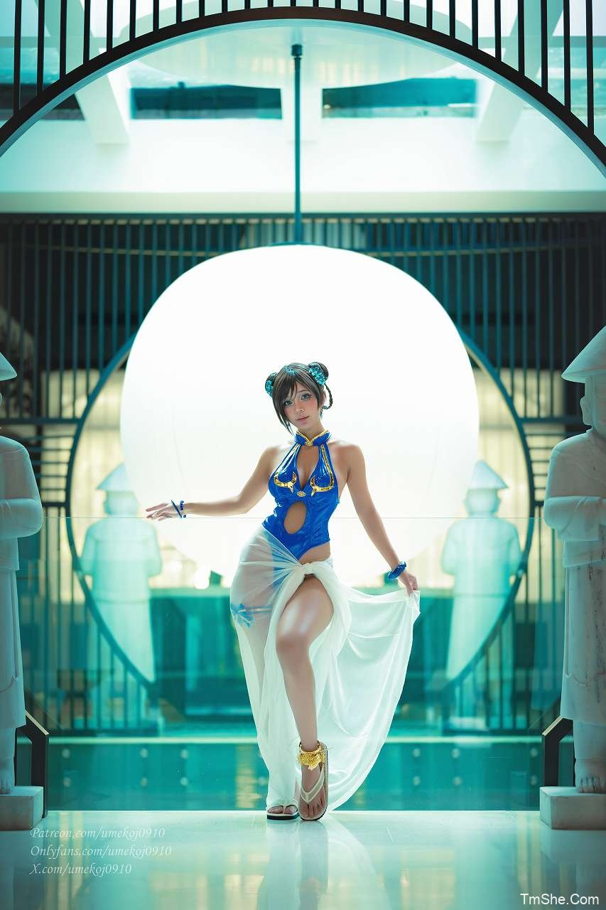 「Umeko J」COS视图 - Chun-Li 春丽(98P/8V/1.45GB)-猫萌