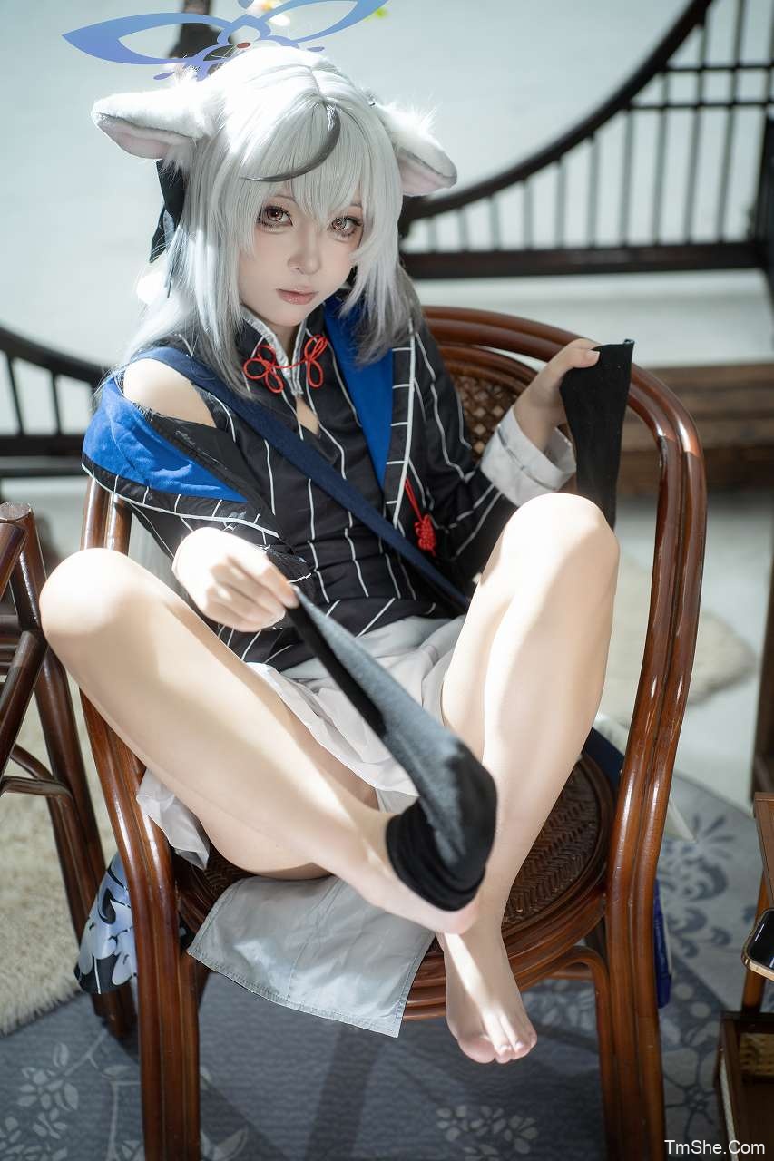 「矢量鱼」蔚蓝档案 – 春原心奈(33P/263MB)-猫萌