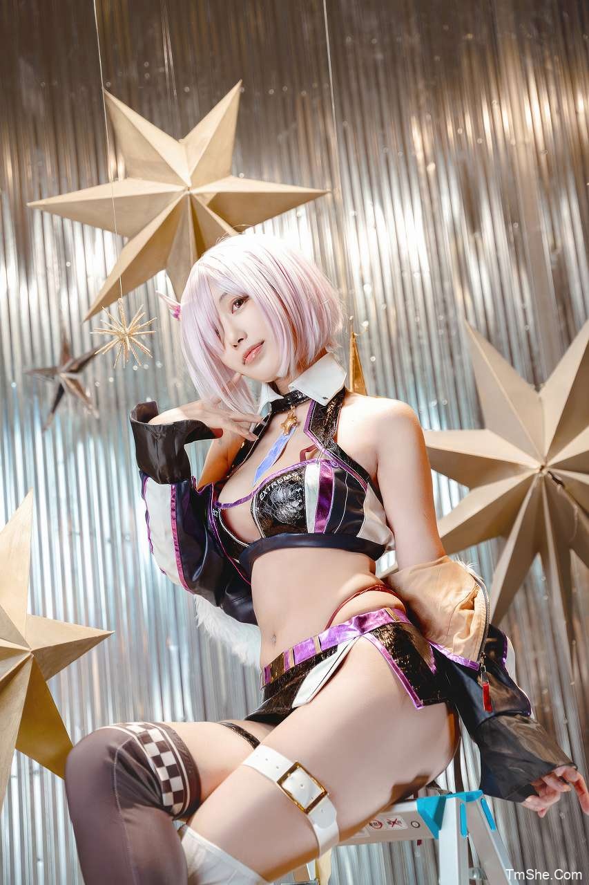 「切切celia」FGO – 玛修赛车服(23P/80MB)-猫萌