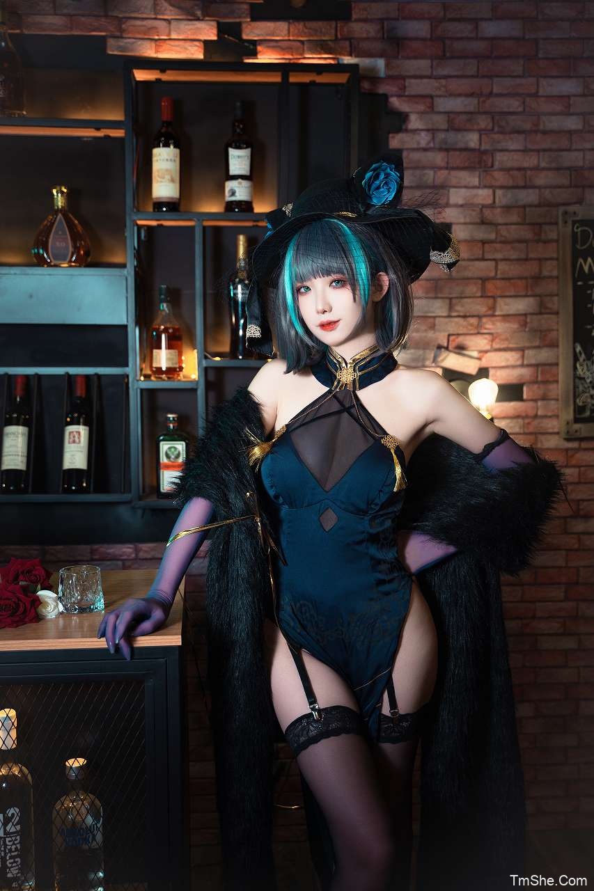 「封疆疆v」绘画参考 – 柴郡礼服(32P/710MB)-猫萌