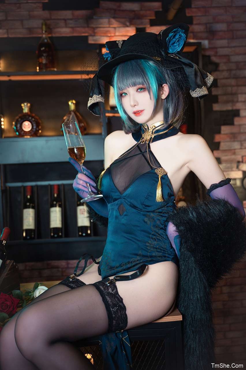 「封疆疆v」绘画参考 – 柴郡礼服(32P/710MB)-猫萌