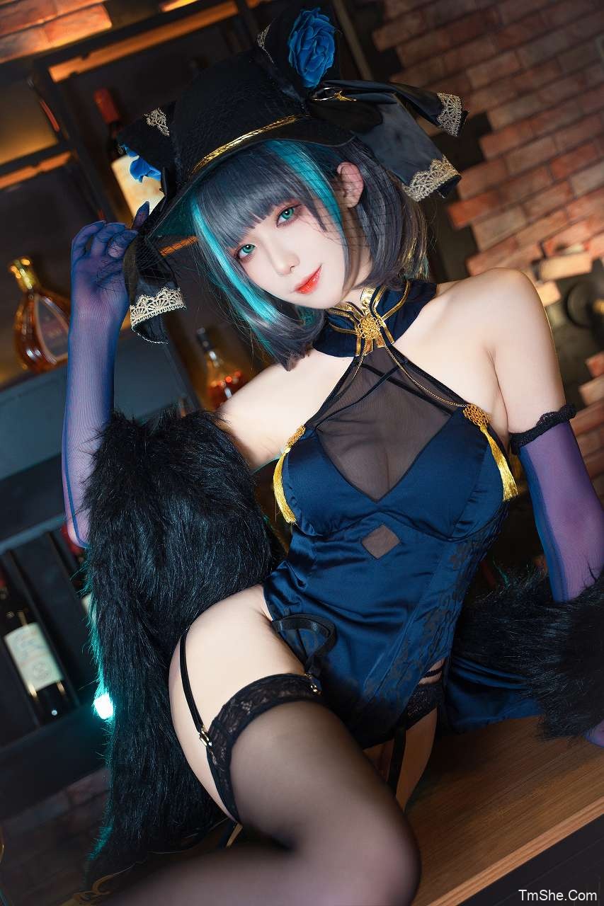 「封疆疆v」绘画参考 – 柴郡礼服(32P/710MB)-猫萌