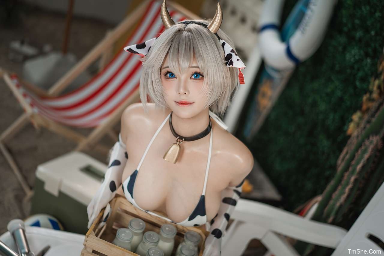 「蜜汁猫裘」COS视图 – 棕色尘埃奶牛(173P/2V/8.59GB)-猫萌