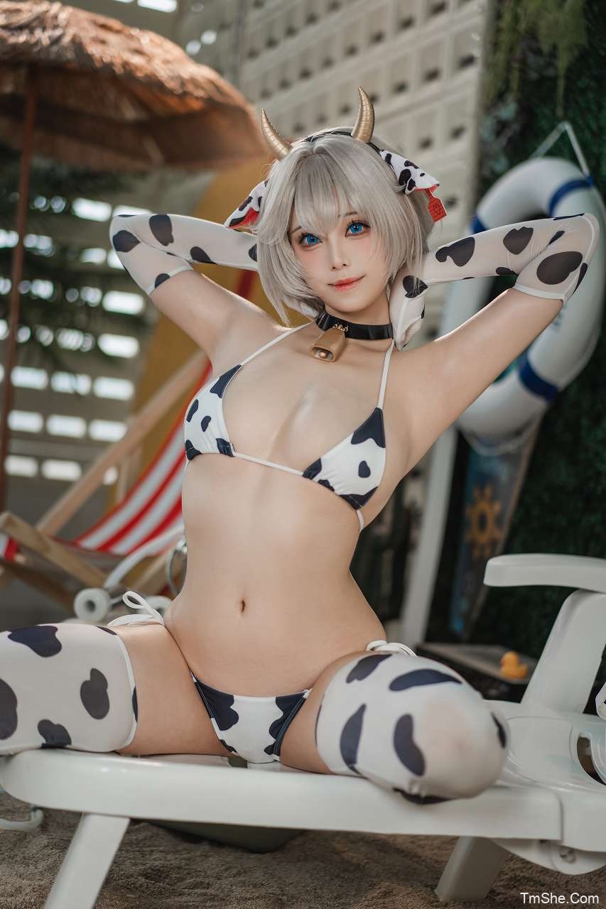 「蜜汁猫裘」COS视图 – 棕色尘埃奶牛(173P/2V/8.59GB)-猫萌