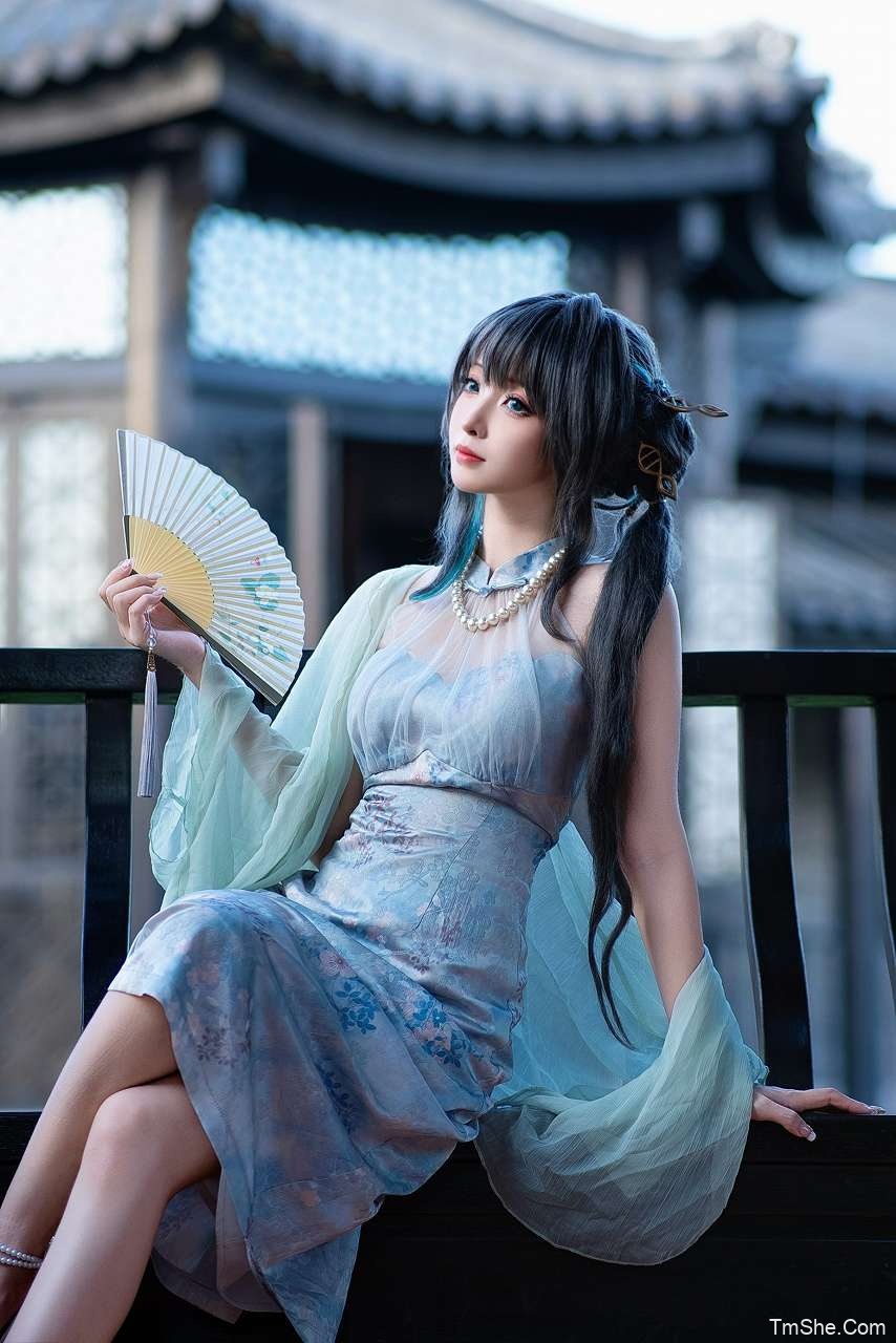 「祖木子」摄影素材 – 阮梅旗袍(26P/95MB)-猫萌