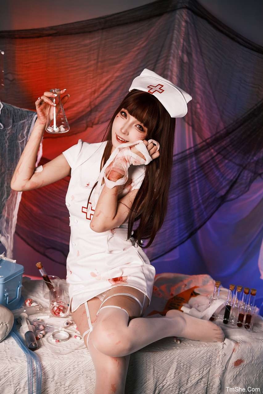 「祖木子」喜多川女警 + 万圣护士(29P/442MB)-猫萌