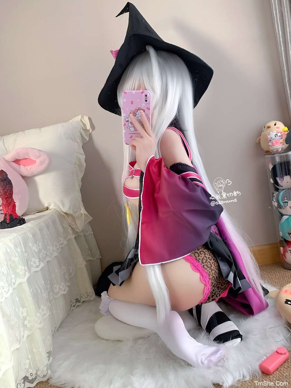 「哎我黑切訥」绘画素材 – 宁宁魔女(66P/4V/1.97GB)-猫萌