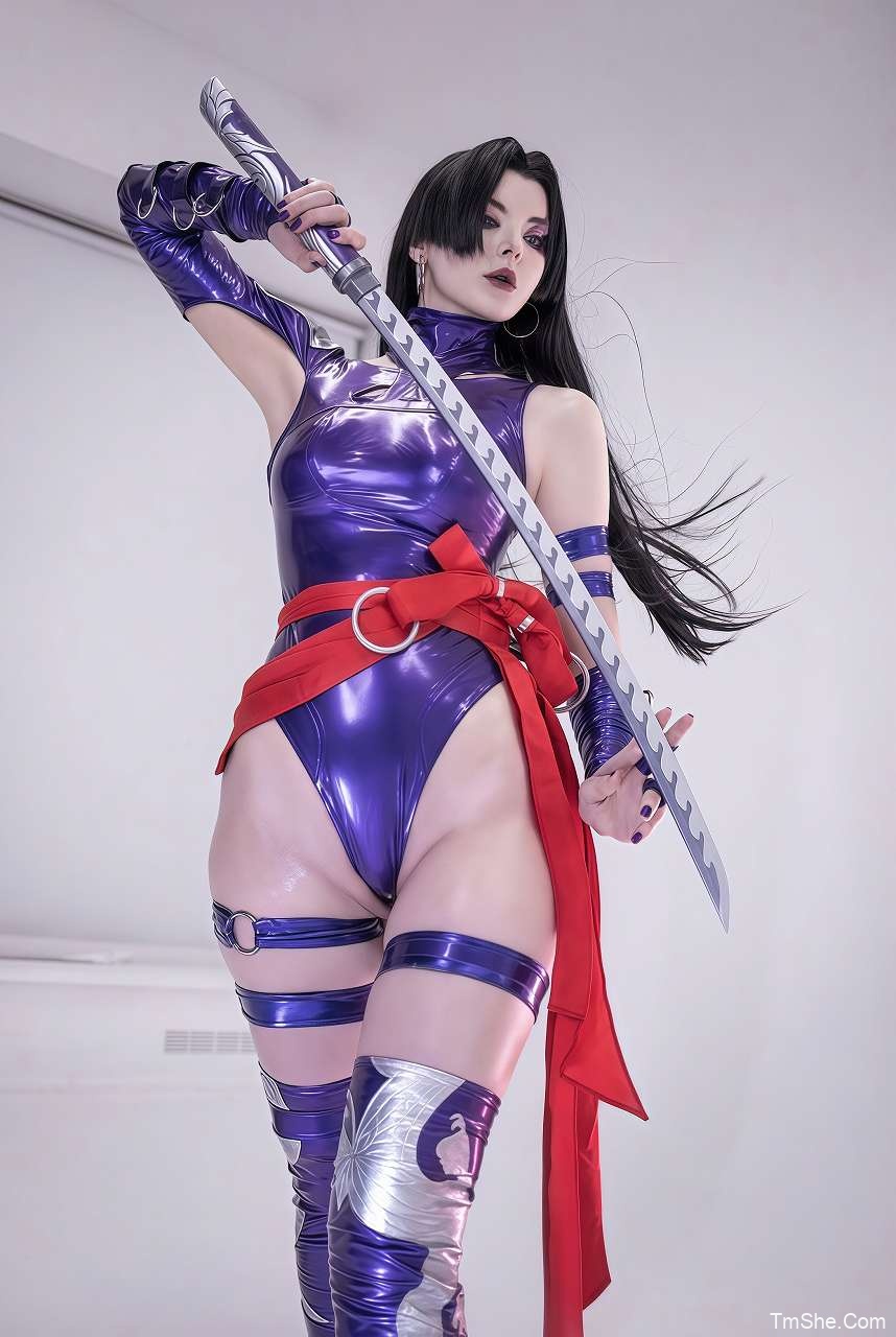 「Vinnegal」绘画素材 – Psylocke(75P/345MB)-猫萌