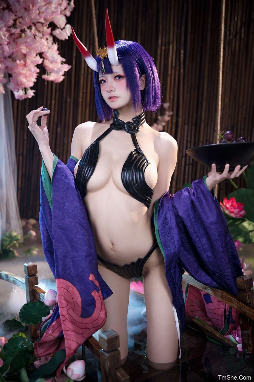 「九柒喵」COS素材 – 酒吞满破(51P/670MB)-猫萌