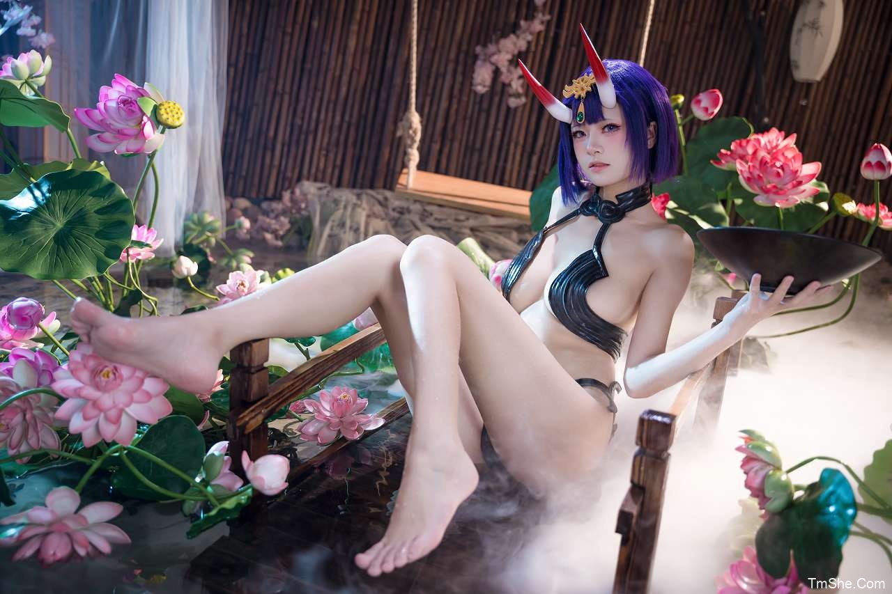「九柒喵」COS素材 – 酒吞满破(51P/670MB)-猫萌