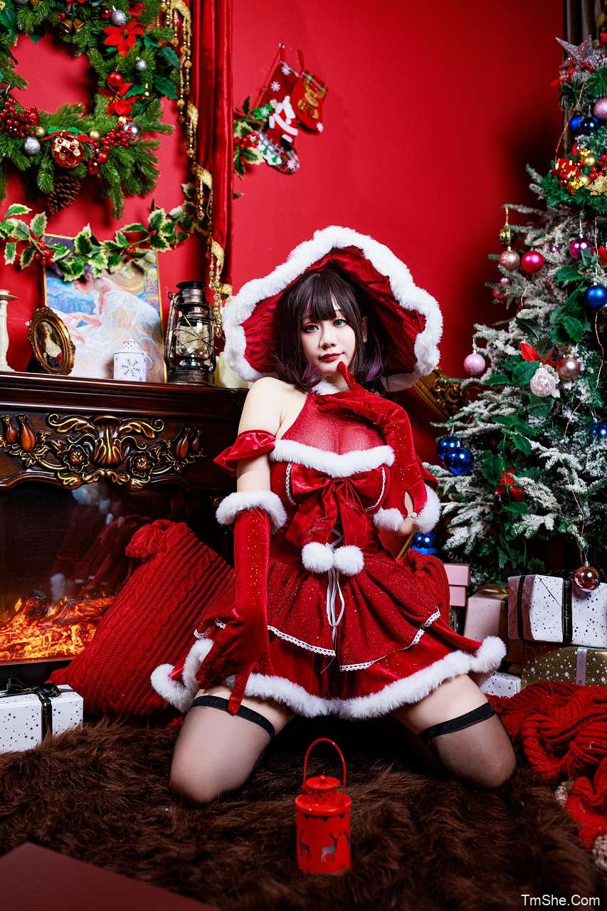 「阿雪雪」绘画素材 – 圣诞魔女(122P/4V/4.85GB)-猫萌