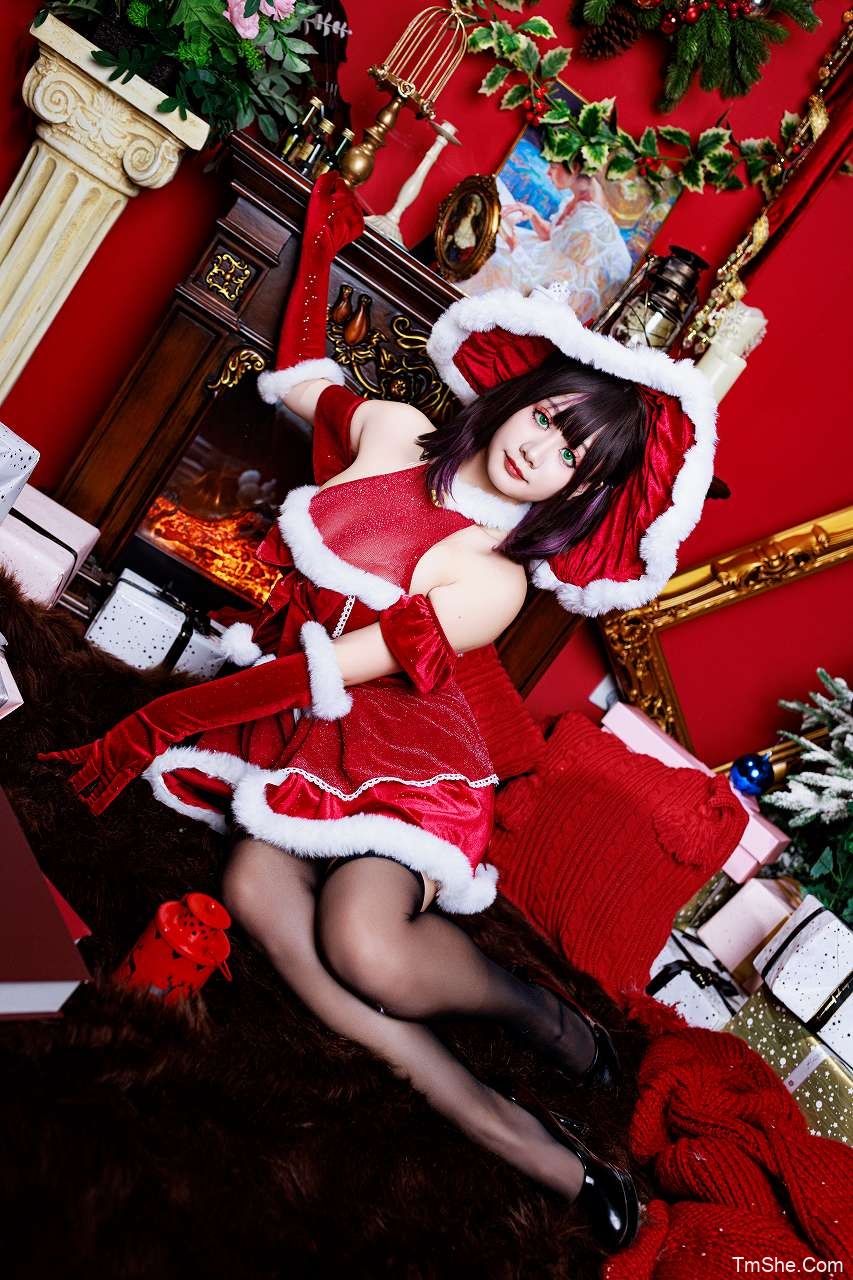 「阿雪雪」绘画素材 – 圣诞魔女(122P/4V/4.85GB)-猫萌
