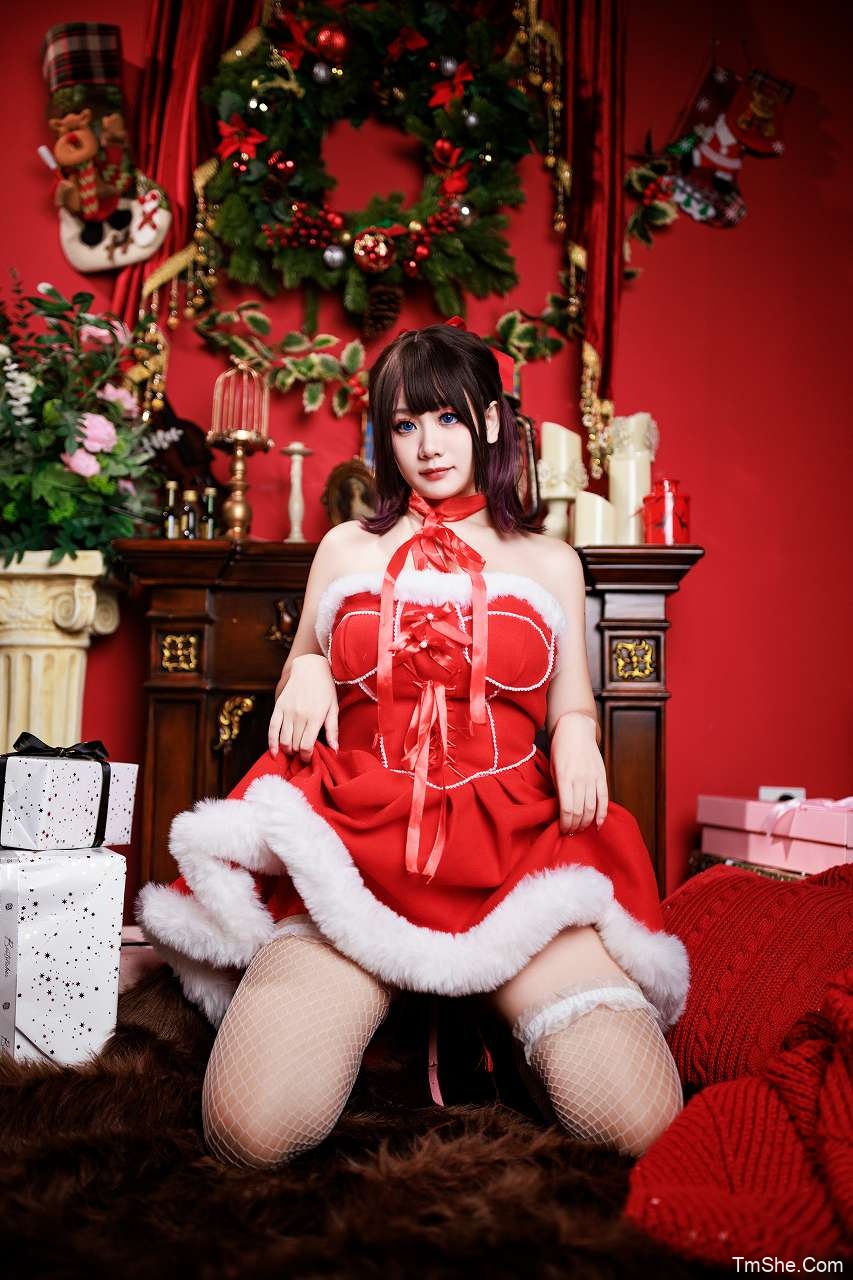 「阿雪雪」绘画素材 – 圣诞夕立(121P/4V/3.83GB)-猫萌