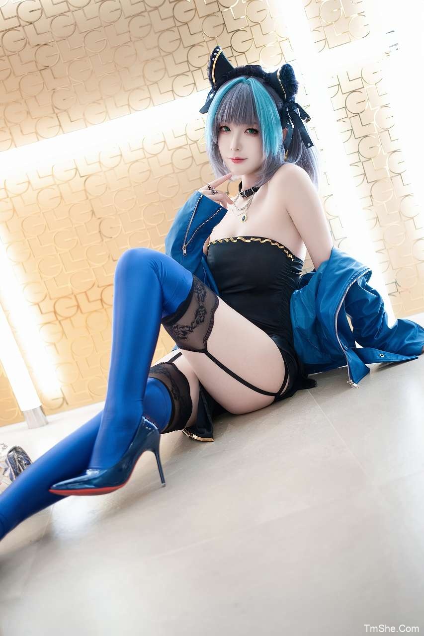 「封疆疆v」碧蓝航线 – 柴郡常服(27P/419MB)-猫萌