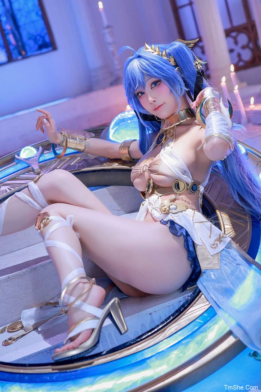 「水淼aqua」绘画素材 – 鸣潮 尤诺(65P/100MB)-猫萌