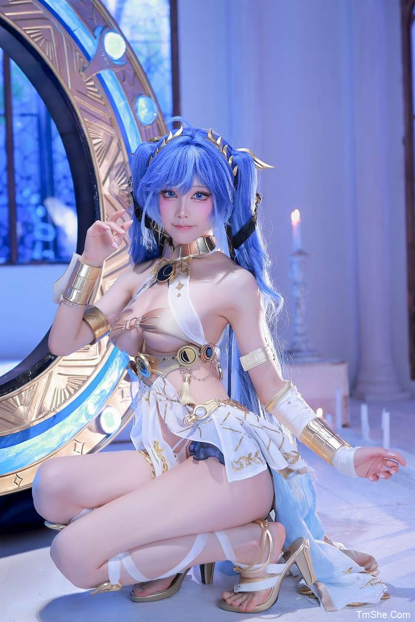 「水淼aqua」绘画素材 – 鸣潮 尤诺(65P/100MB)-猫萌