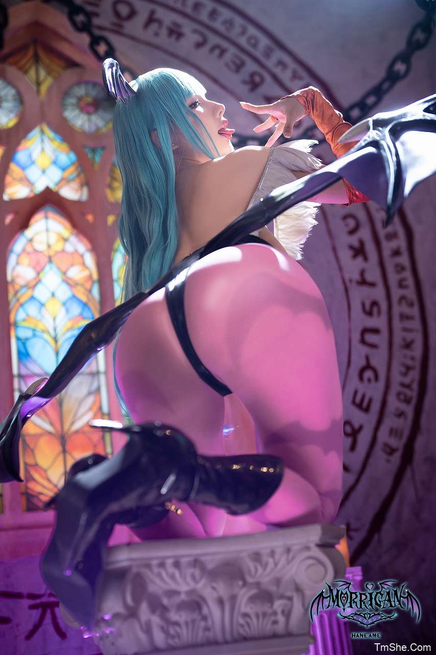 「雨波_HaneAme」恶魔战士 莫莉卡 –  写真书(70P/13V/533MB)-猫萌