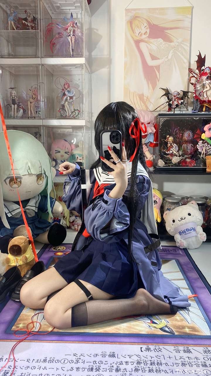 「白栎Shirly」绘画参考 – 鸣潮 朽叶千咲(130P/33V/8.41GB)-猫萌