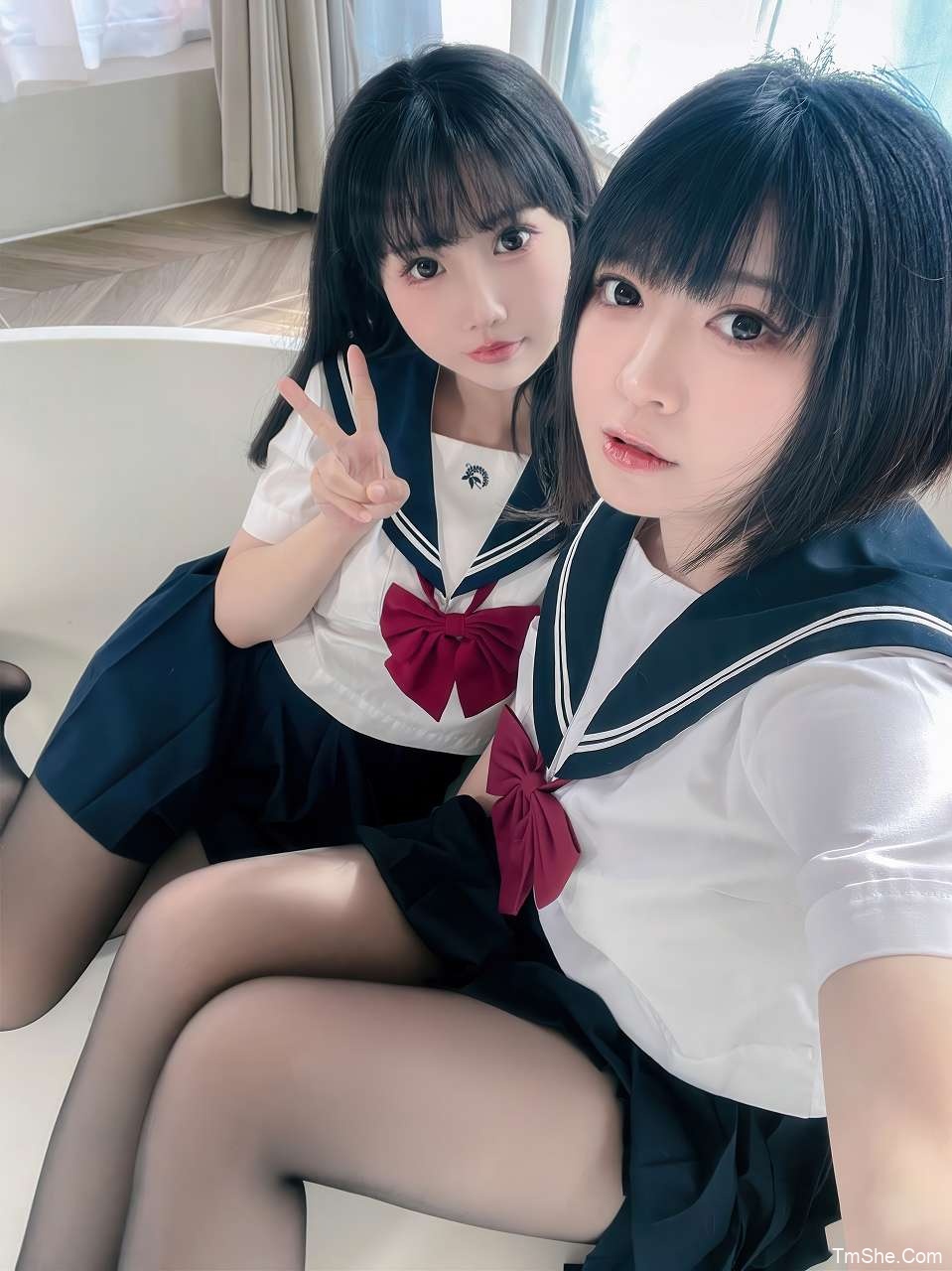 「半半子」&面饼仙儿 – 少女幻想の刻(79P/495MB)-猫萌