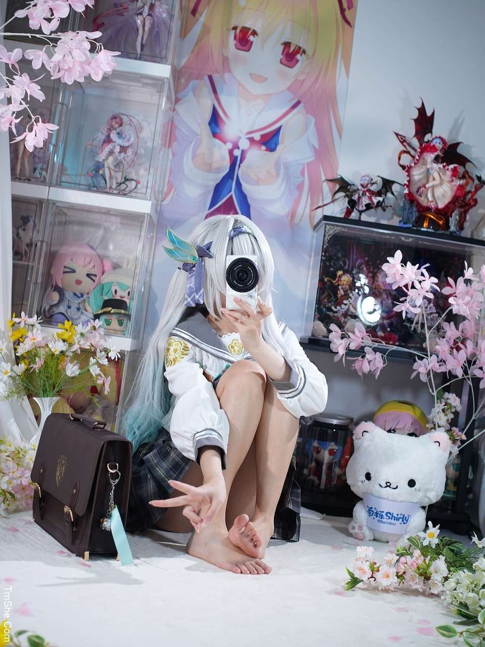 「白栎Shirly」绘画参考 – 流萤春日手信(130P/25V/7.23GB)-猫萌