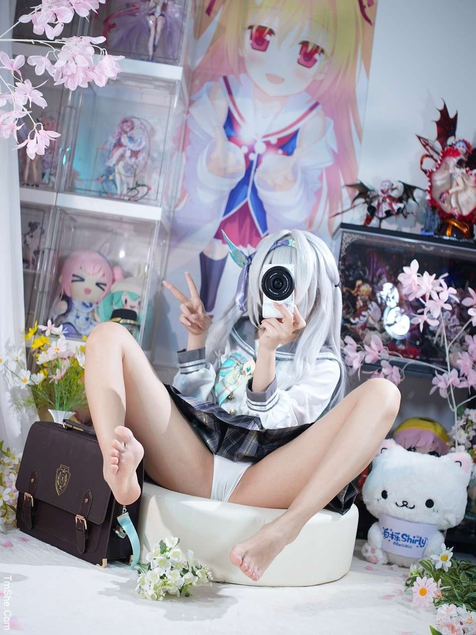 「白栎Shirly」绘画参考 – 流萤春日手信(130P/25V/7.23GB)-猫萌