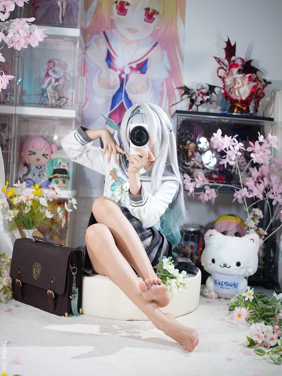 「白栎Shirly」绘画参考 – 流萤春日手信(130P/25V/7.23GB)-猫萌