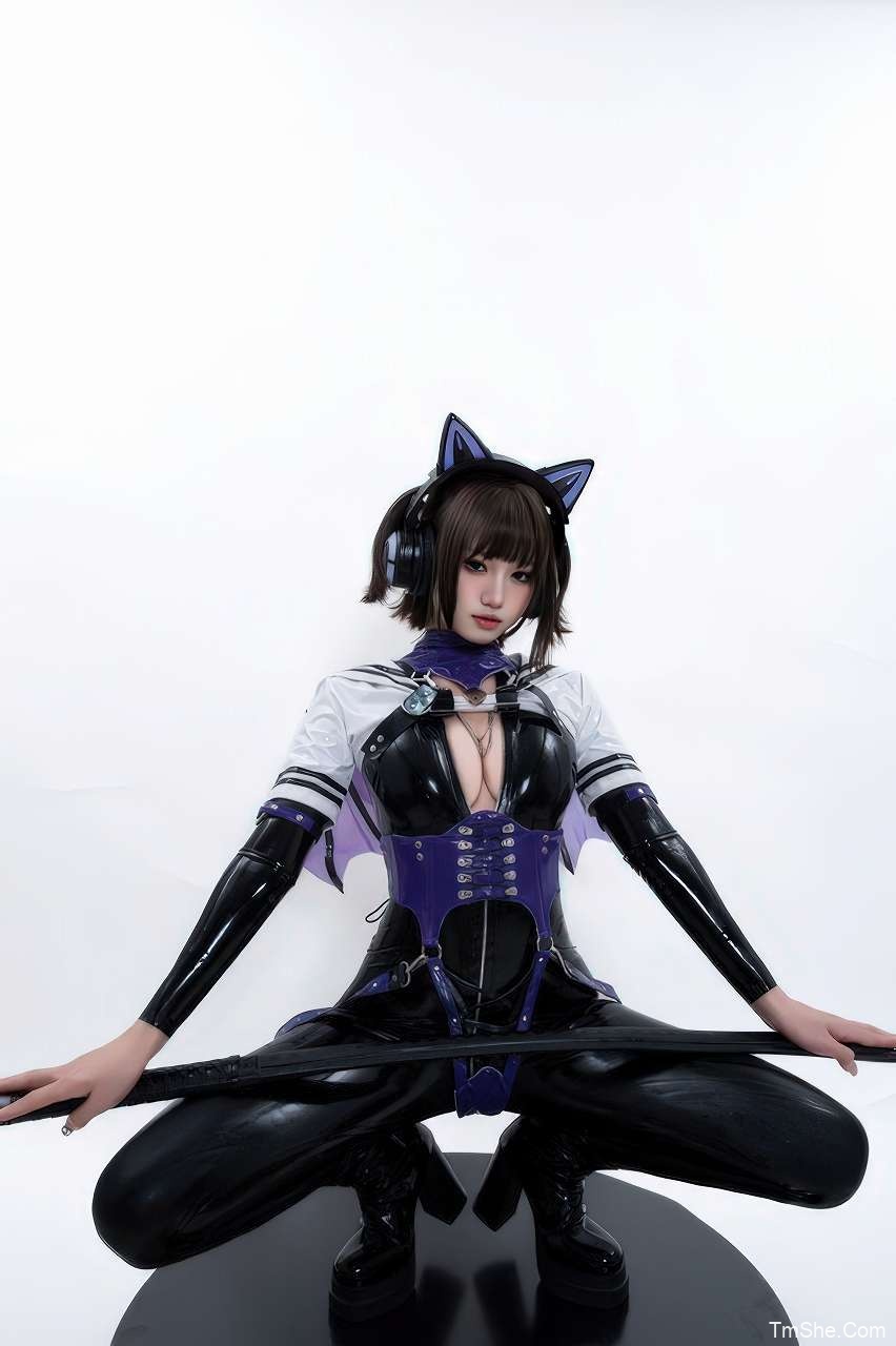 「柒柒要乖哦」绘画素材 – 白棚胶衣(78P/231MB)-猫萌