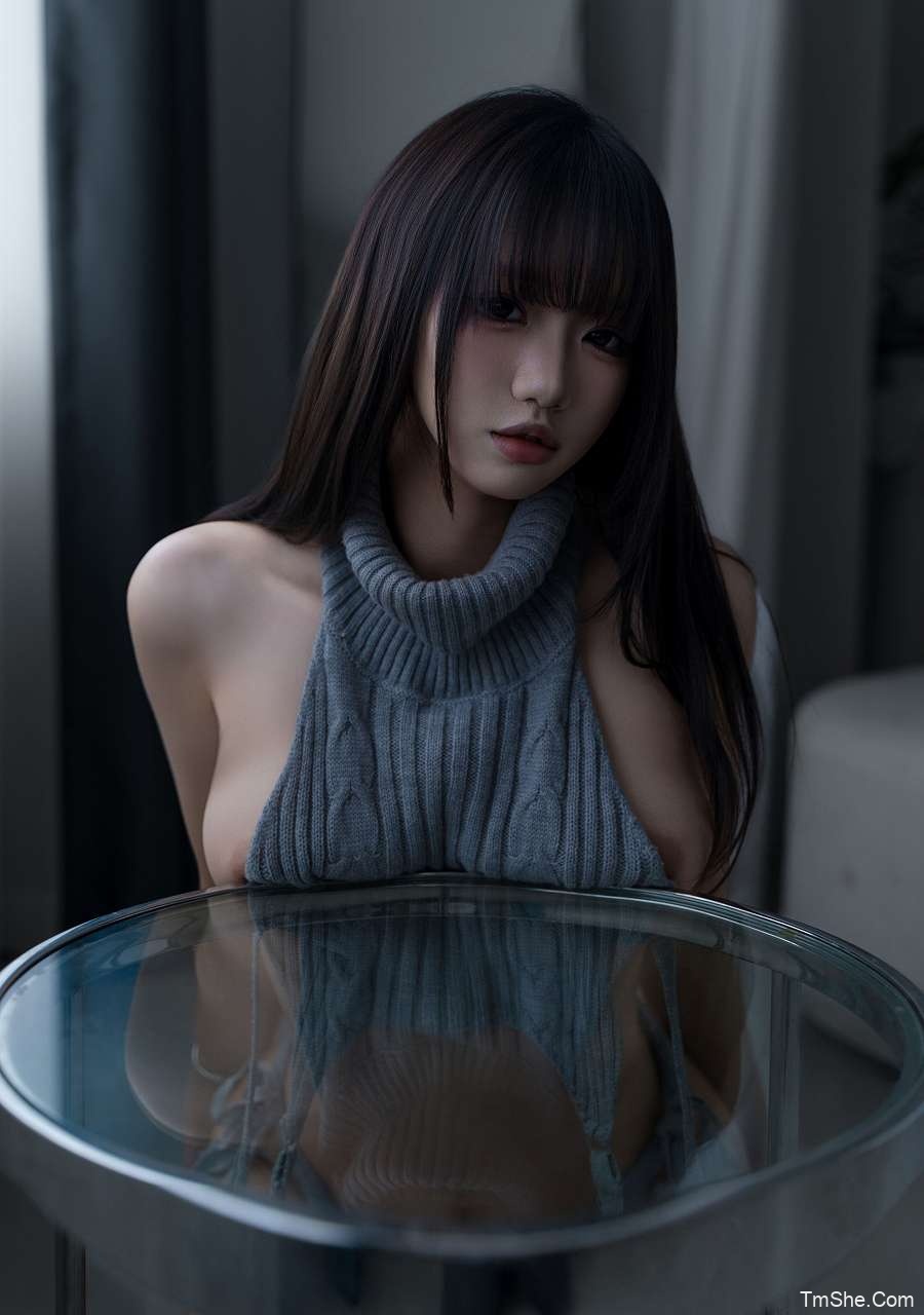 「柒柒要乖哦」绘画素材 – 居家毛衣(112P/269MB)-猫萌