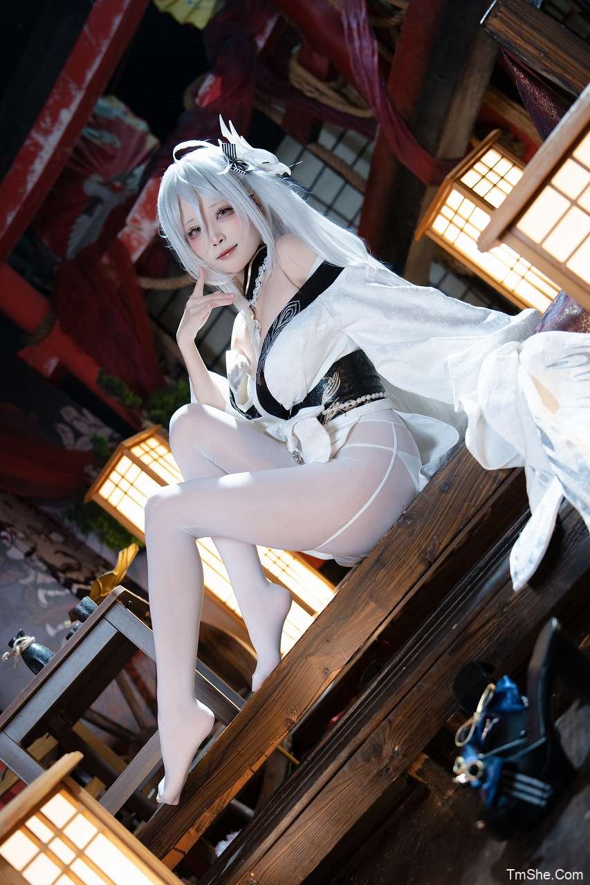 「三無人型」摄影素材 – 白凤(48P/277MB)-猫萌