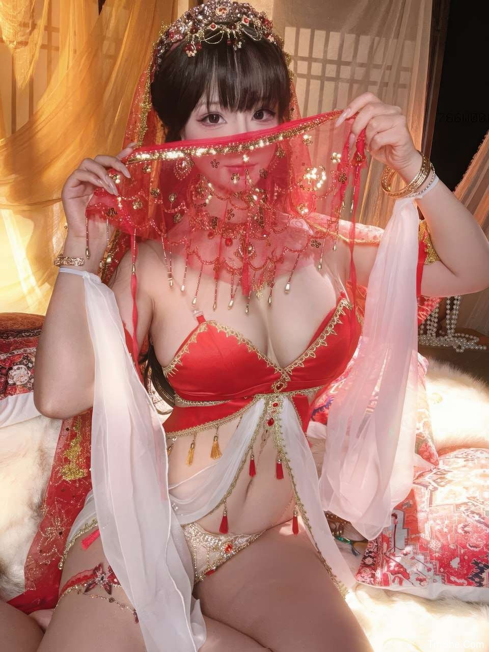 「yuuhui玉汇」摄影作品 – 红宝石(45P/1V/455MB)-猫萌