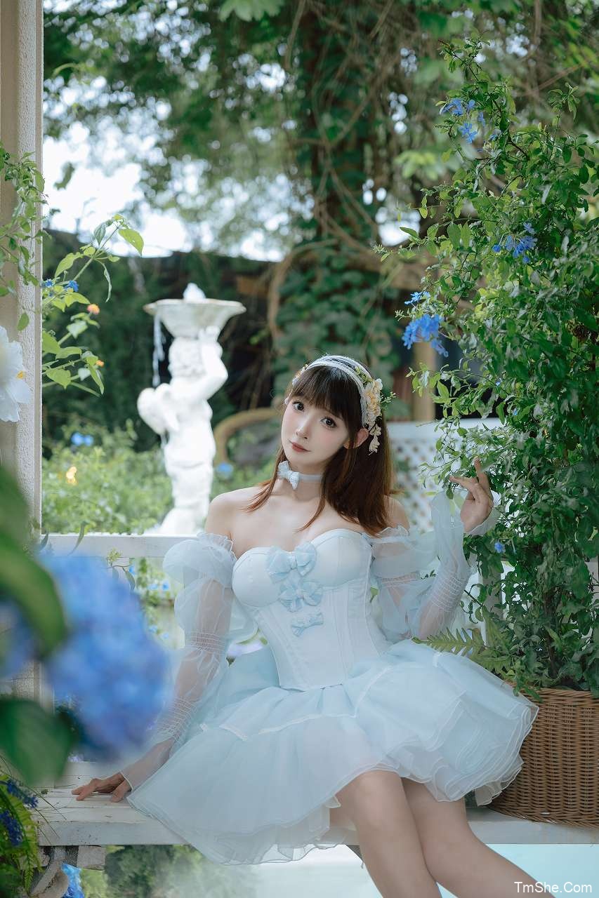 「祖木子」流萤 + 零屿 关于蓝绣球花(22P/339MB)-猫萌
