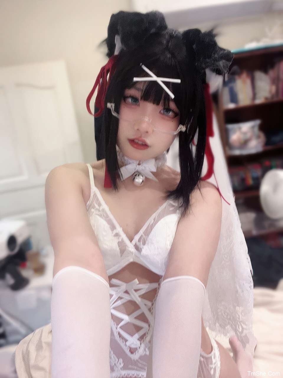 「清水凪」绘画参考 – 小狗花嫁(37P/3V/285MB)-猫萌