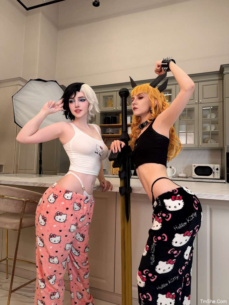 Mik Allen(miakanayuri)&Ulichan - Magik & Luna Snow FULL SET(47P/939MB)-猫萌
