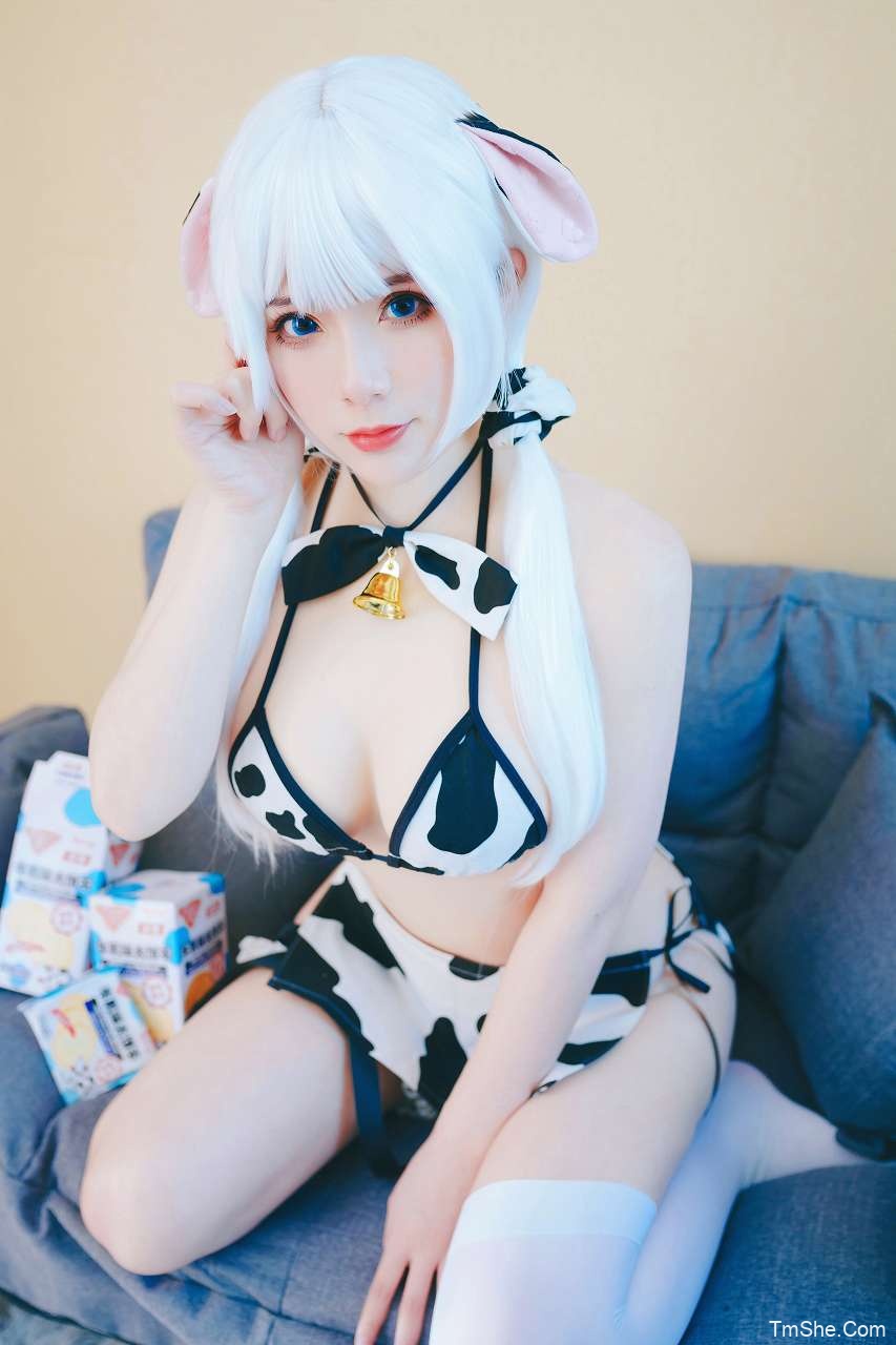 「羊半仙」绘画素材参考 – 奶牛(21P/556MB)-猫萌