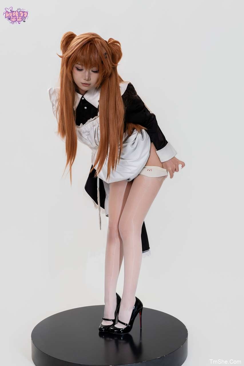 「柒柒要乖哦」绘画素材 – EVA 明日香女仆(68P/1.52GB)-猫萌