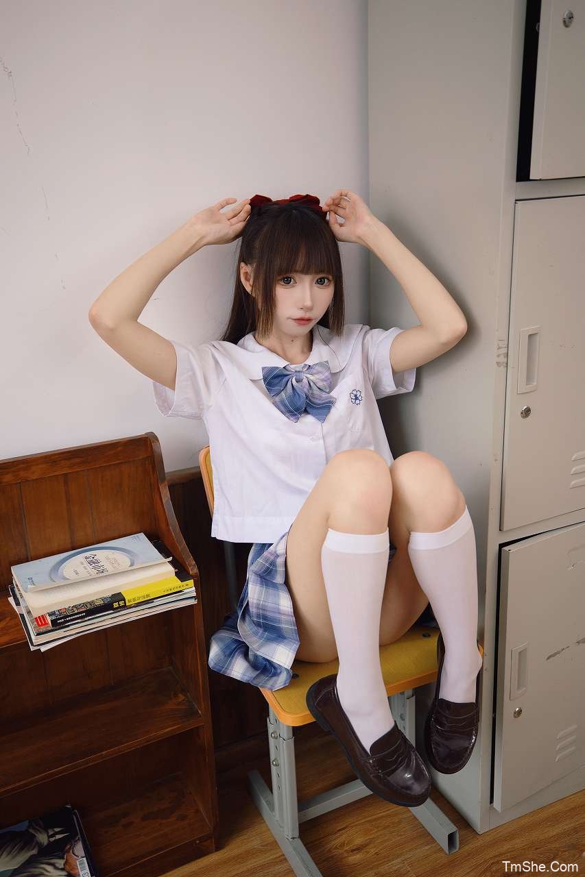 「COSER小梦酱」摄影素材 – 课间JK学妹(62P/822MB)-猫萌