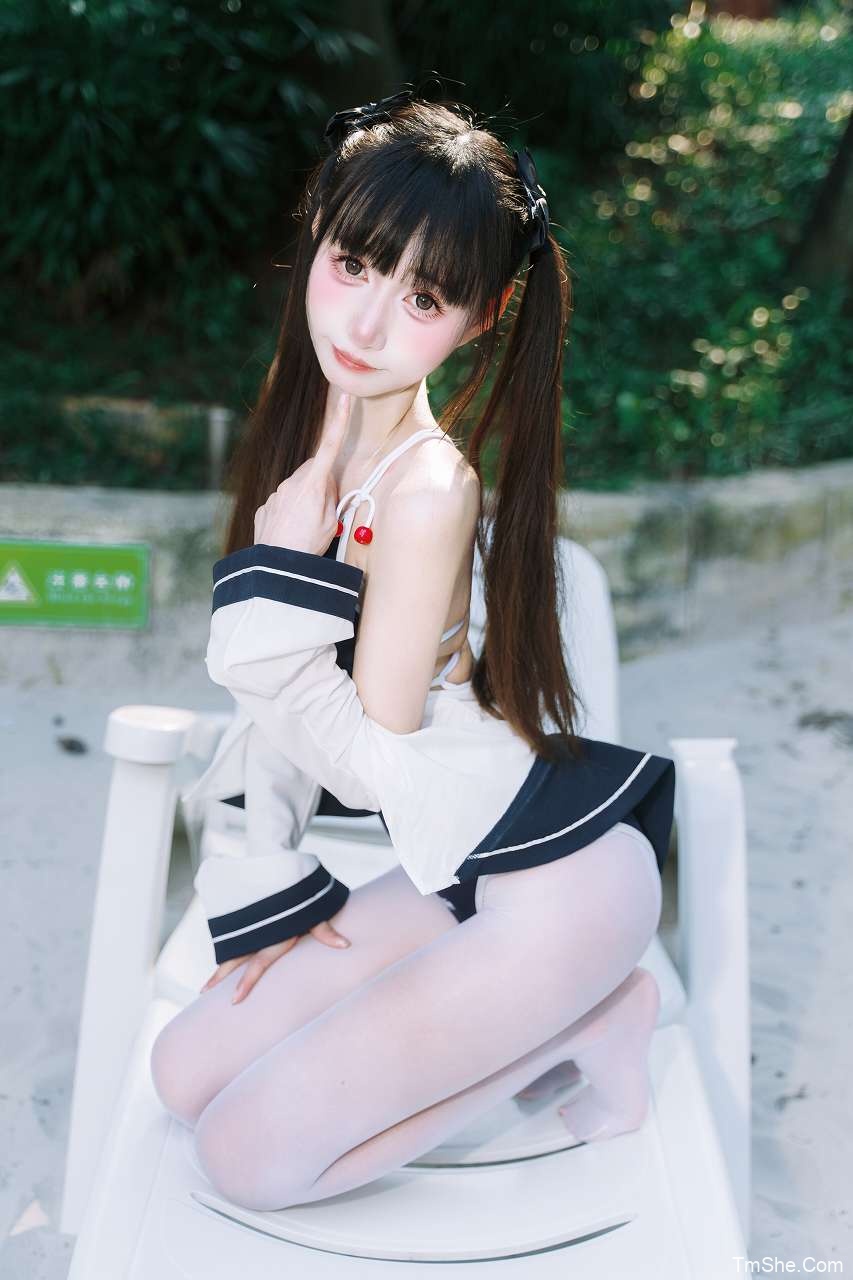 「COSER小梦酱」摄影素材 –  JK绳艺死库水(38P/415MB)-猫萌