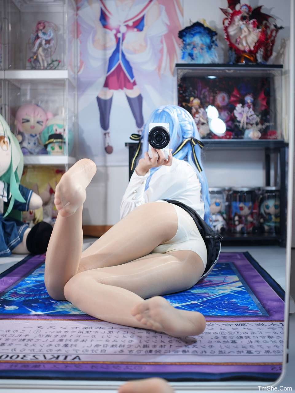 「白栎Shirly」绘画参考 – 祥子常服（新）(130P/21V/5.39GB)-猫萌