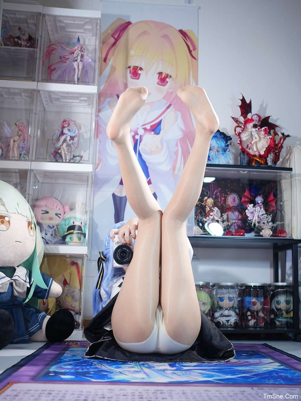 「白栎Shirly」绘画参考 – 祥子常服（新）(130P/21V/5.39GB)-猫萌