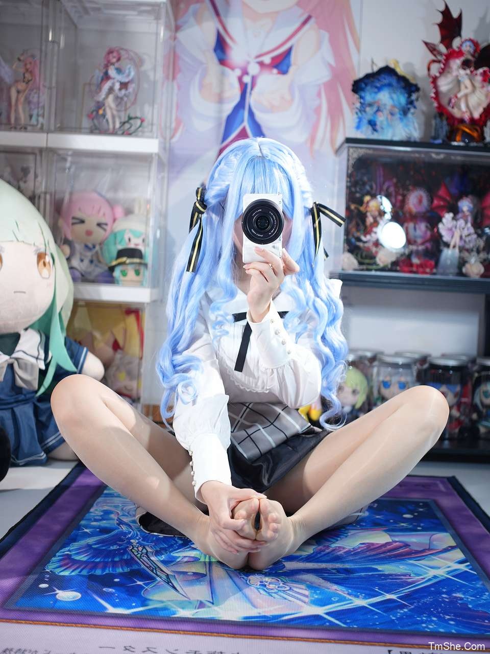 「白栎Shirly」绘画参考 – 祥子常服（新）(130P/21V/5.39GB)-猫萌