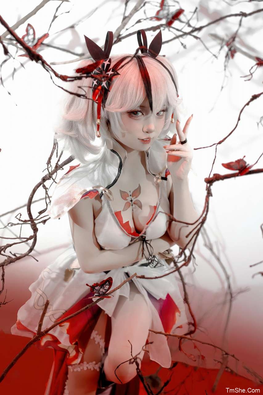 「纸悦Etsu_ko」绘画素材 – 鸣潮 椿(21P/75MB)-猫萌