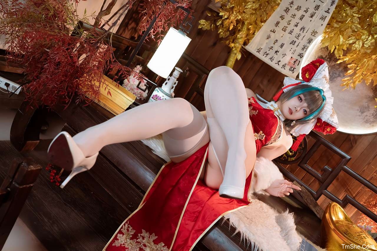 「珟_珏Dita」绘画素材 – 柴郡旗袍 B档(142P/1V/2.76GB)-猫萌