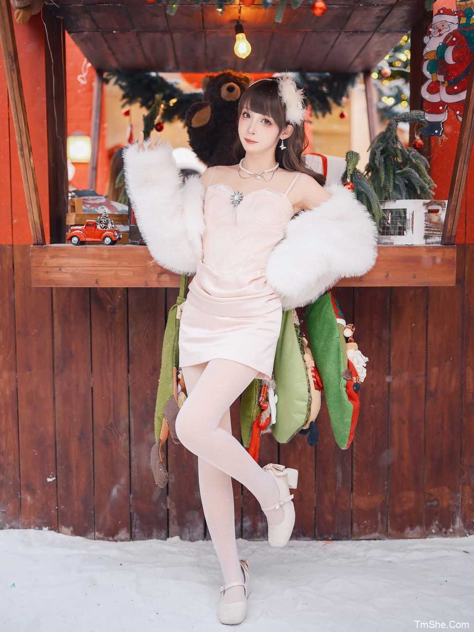 「祖木子」摄影素材 – 粉圣诞(52P/1.67GB)-猫萌