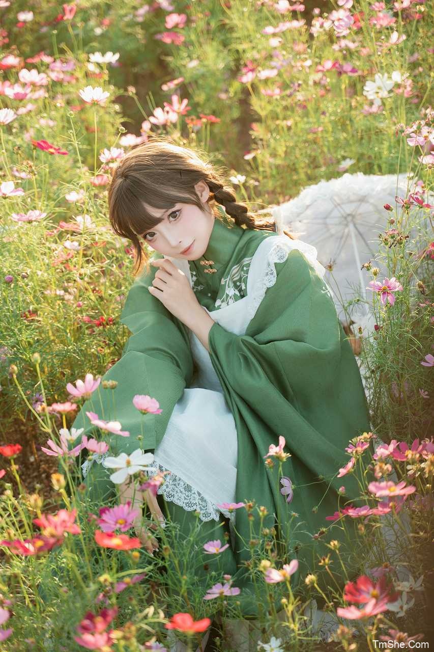 「祖木子」摄影素材 – 汉洋折中 花海(59P/866MB)-猫萌