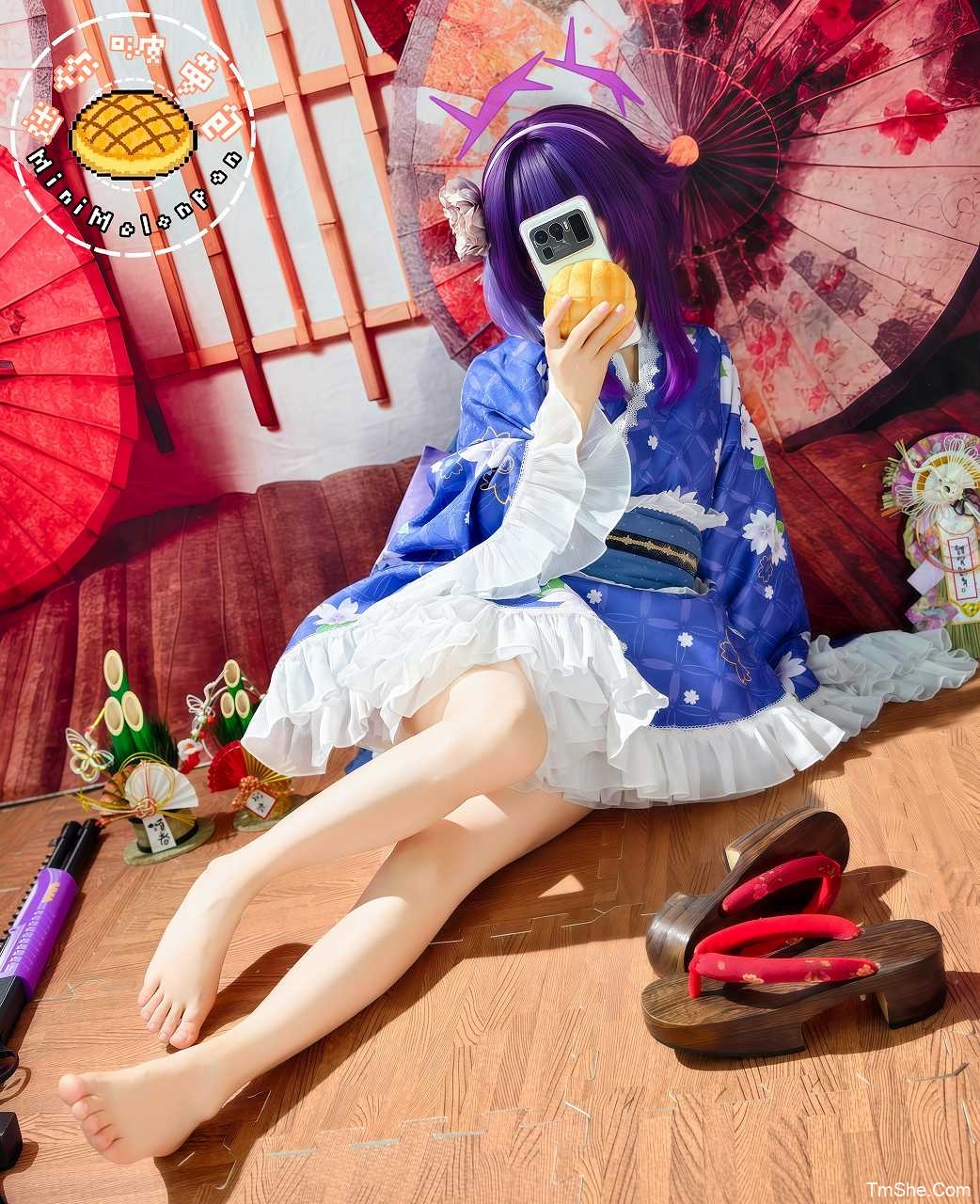「迷你啵萝包」电子素材 – 正月遥香(48P/1V/1.38GB)-猫萌
