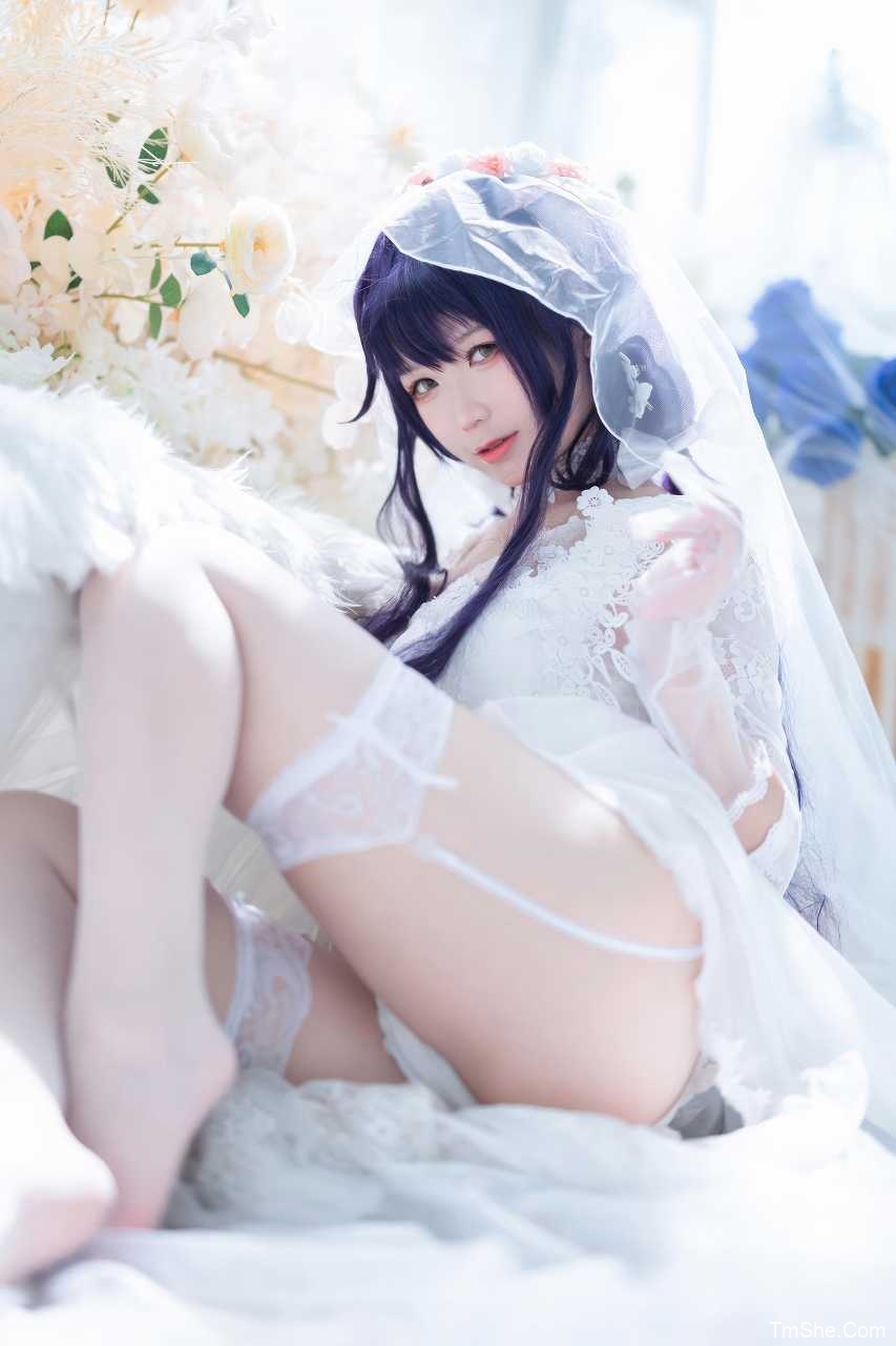 「樱落酱」电子素材 – 碧蓝航线 吾妻花嫁(19P/112MB)-猫萌