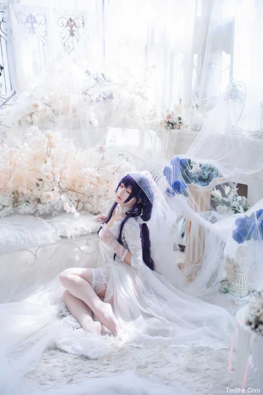 「樱落酱」电子素材 – 碧蓝航线 吾妻花嫁(19P/112MB)-猫萌